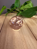 Flower Agate Sphere