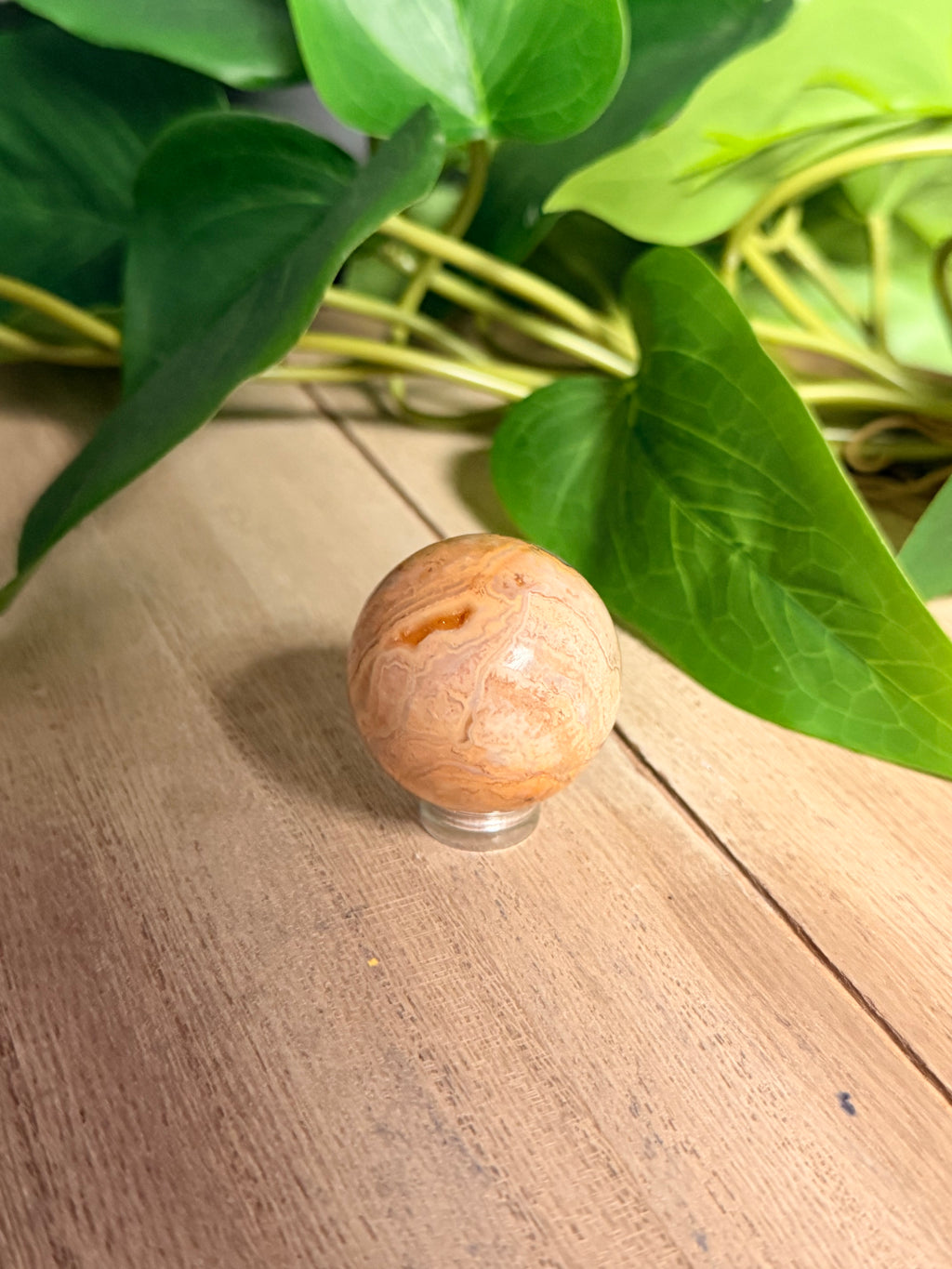 Crazy Lace Agate Sphere