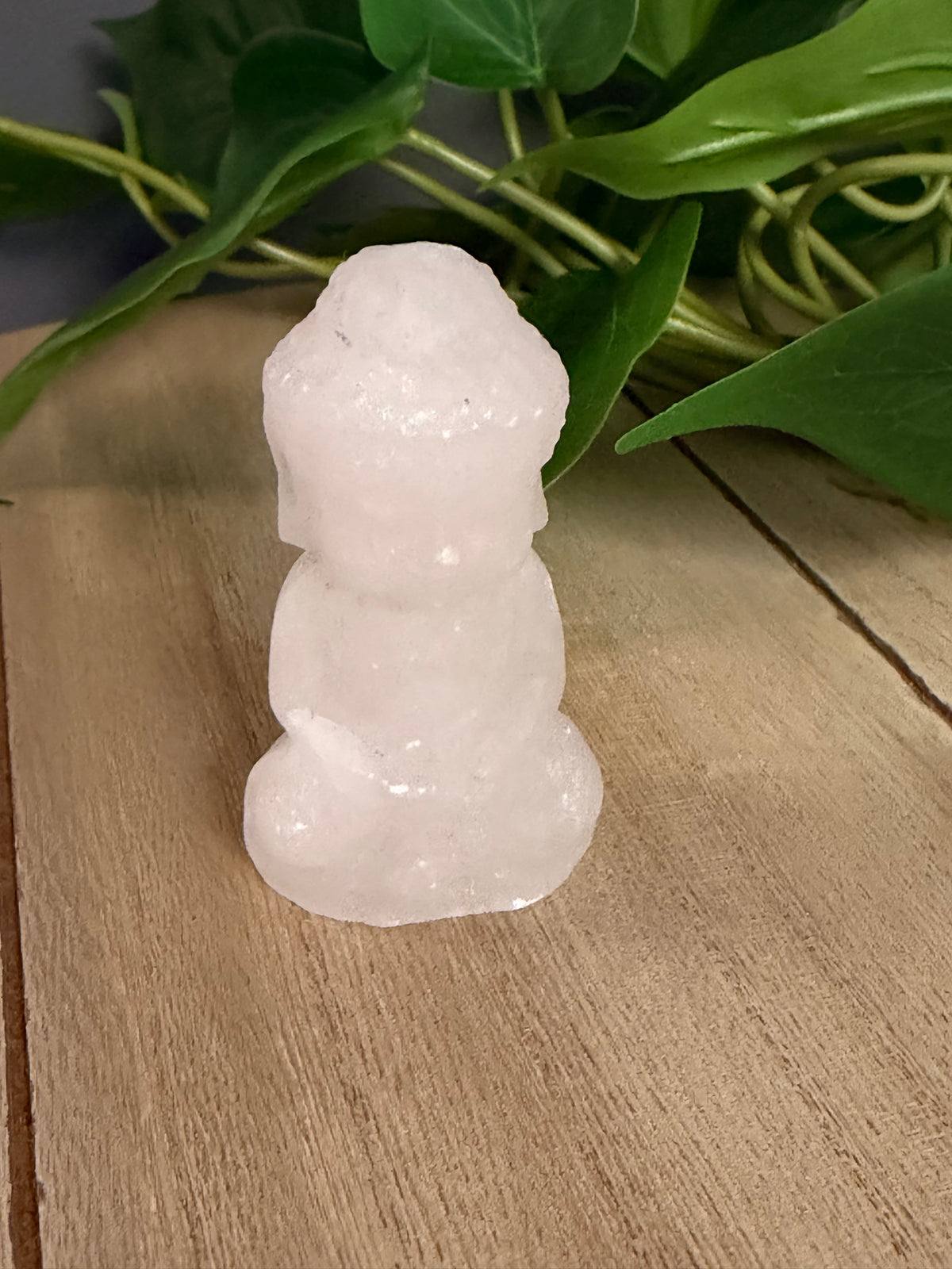 Clear Quartz Buddha