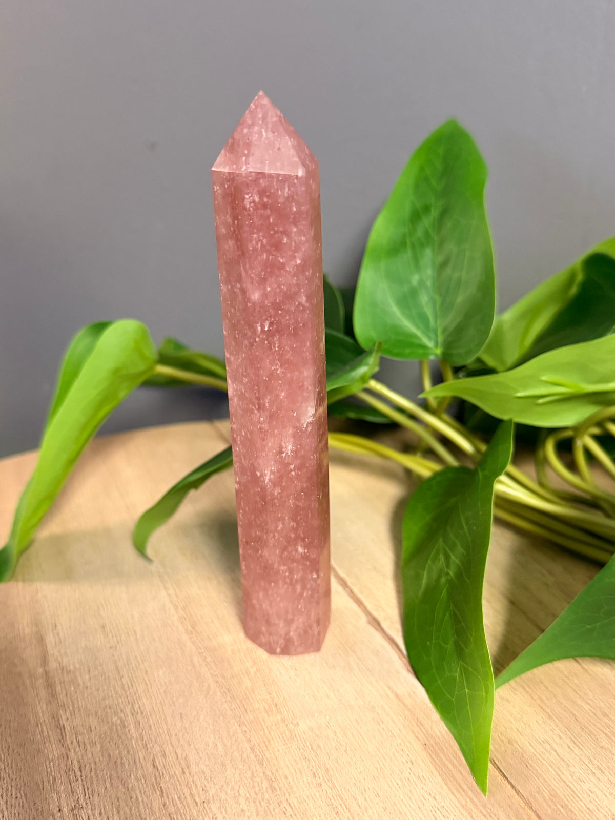 Strawberry Quartz tower