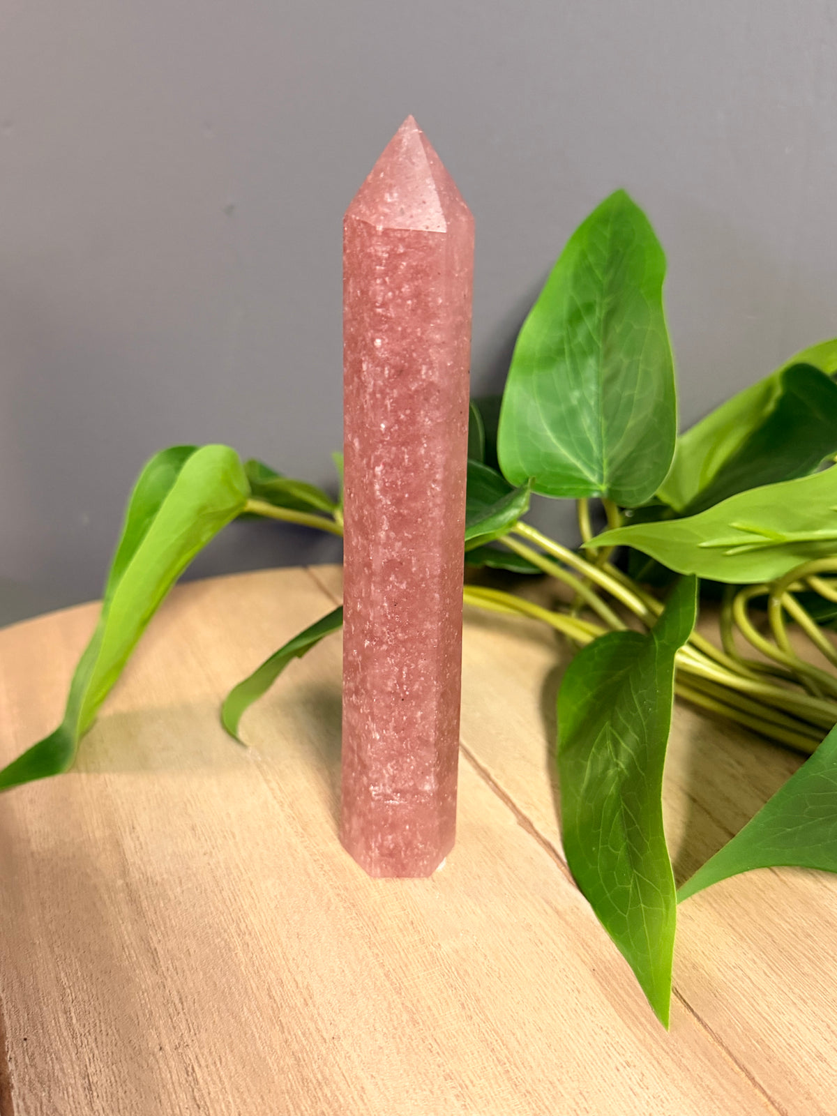 Strawberry Quartz tower