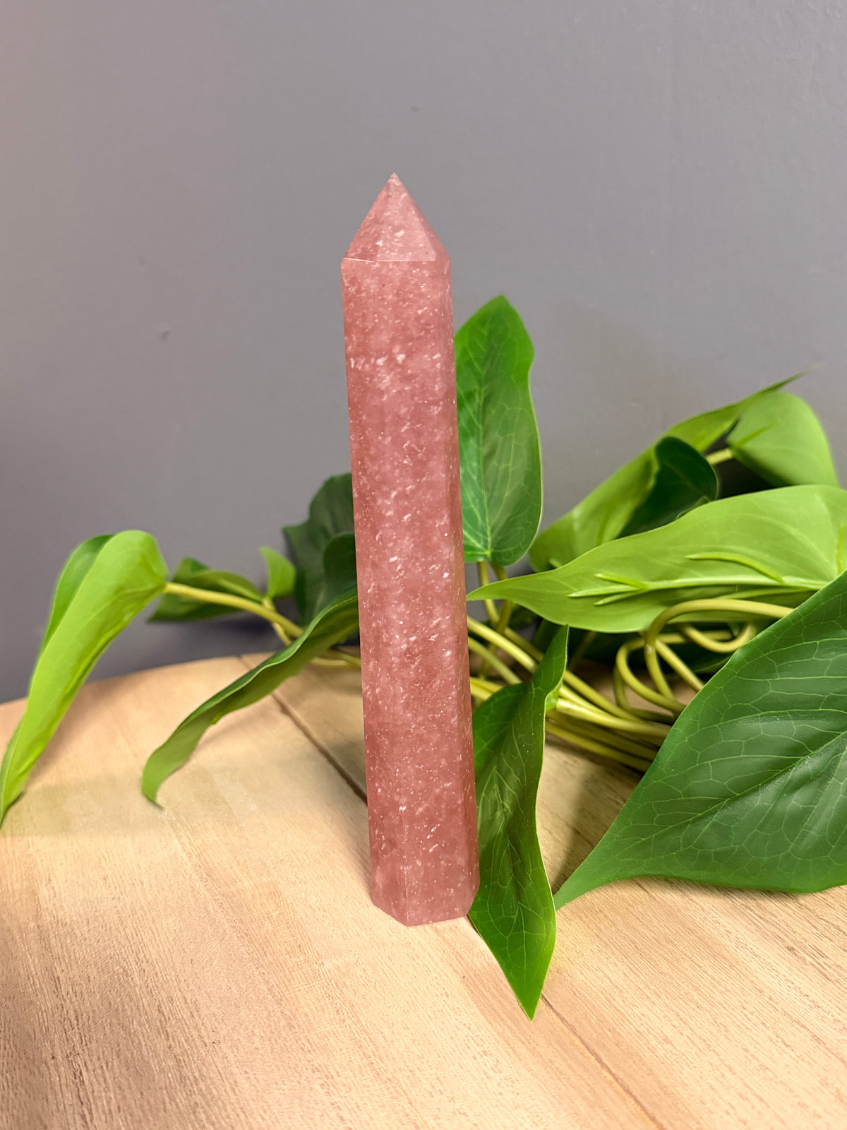 Strawberry Quartz tower