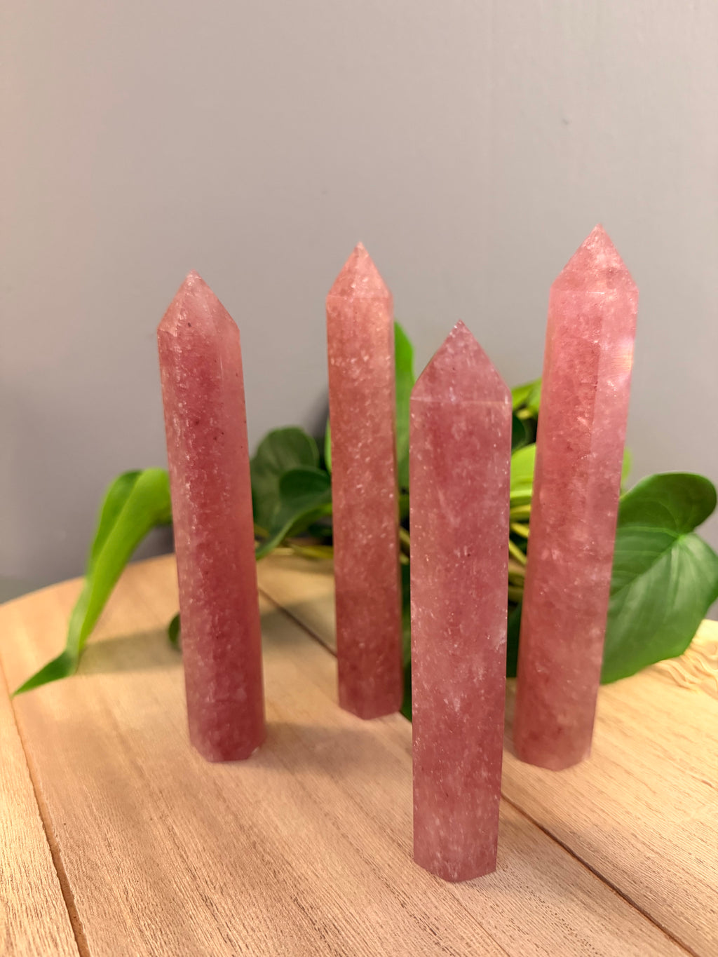 Strawberry Quartz tower