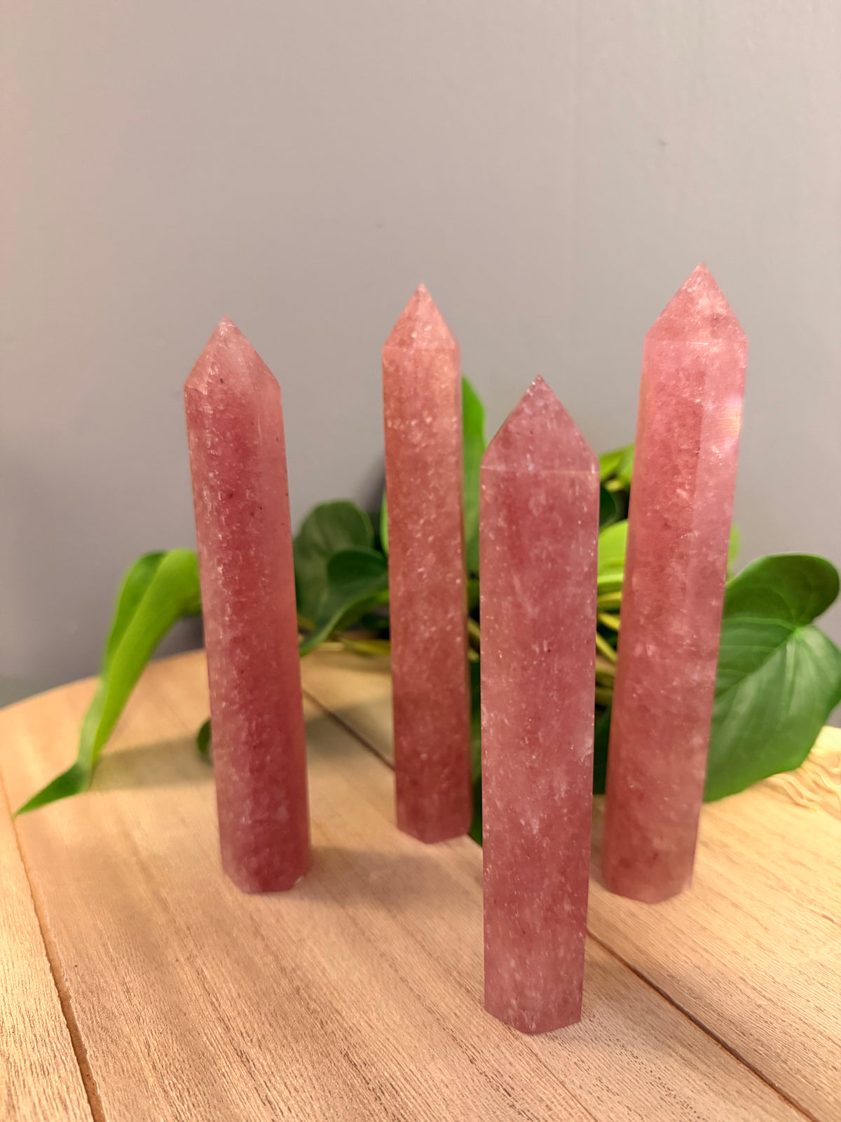 Strawberry Quartz tower