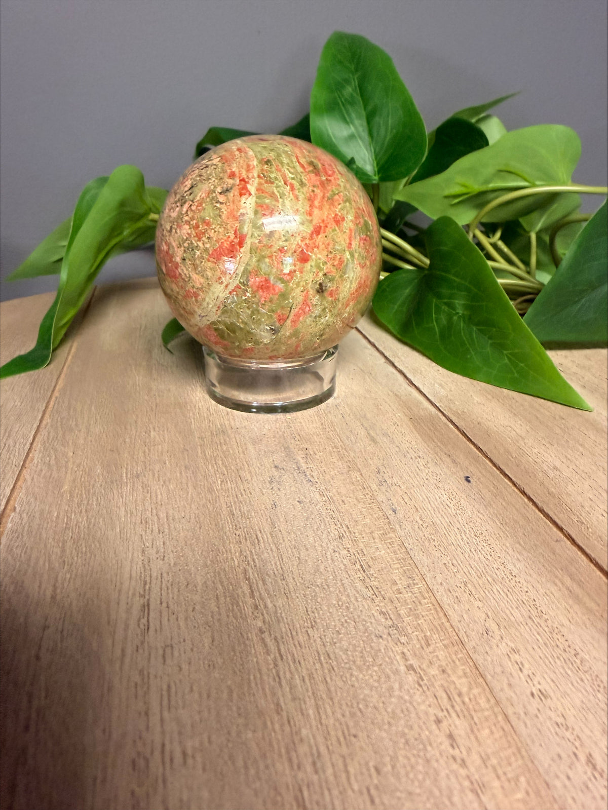 Unakite Sphere