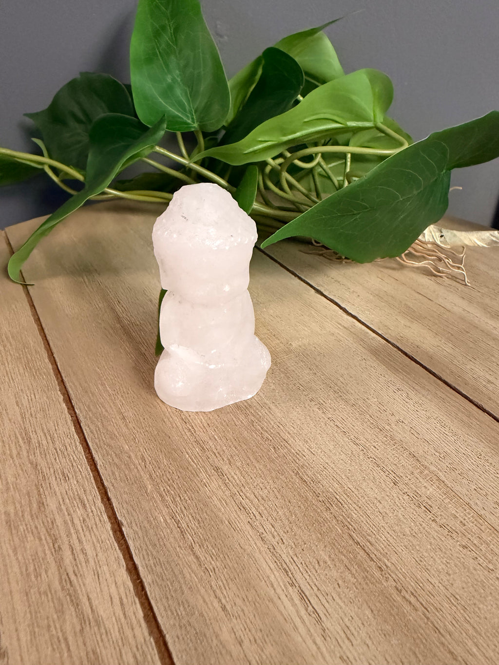 Clear Quartz Buddha